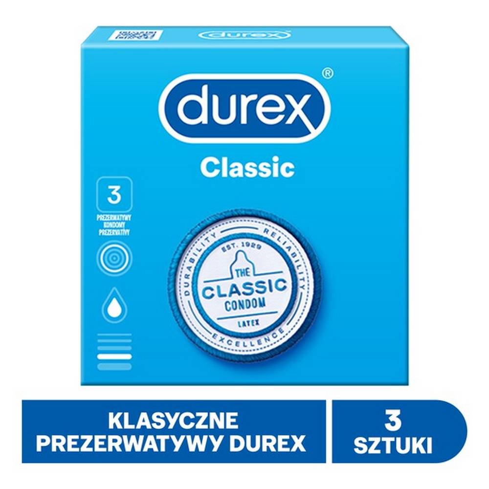 durex classic condoms with moisturizing 3 pcs Durex® Arouser