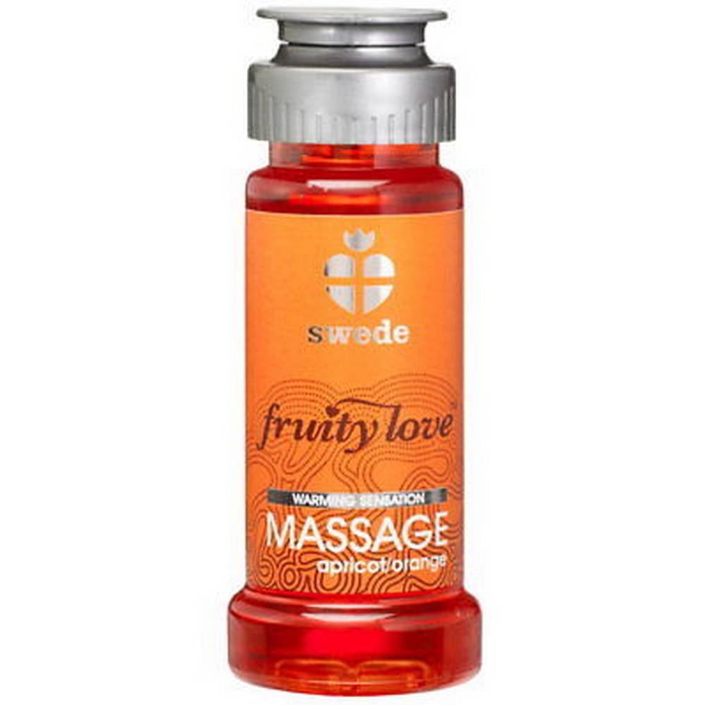 fruity love massage apricotorange 100ml Warm water-based body massage oil with a pleasant aroma of apricot and orange made only from natural ingredients of the highest quality.