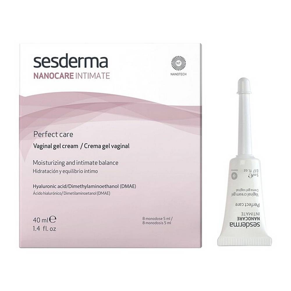 sesderma nanocare intimate gel revitalizing intimate areas 5 ml 8 pcs Гель для интимной гигиены - оказывает успокаивающее и успокаивающее действие.