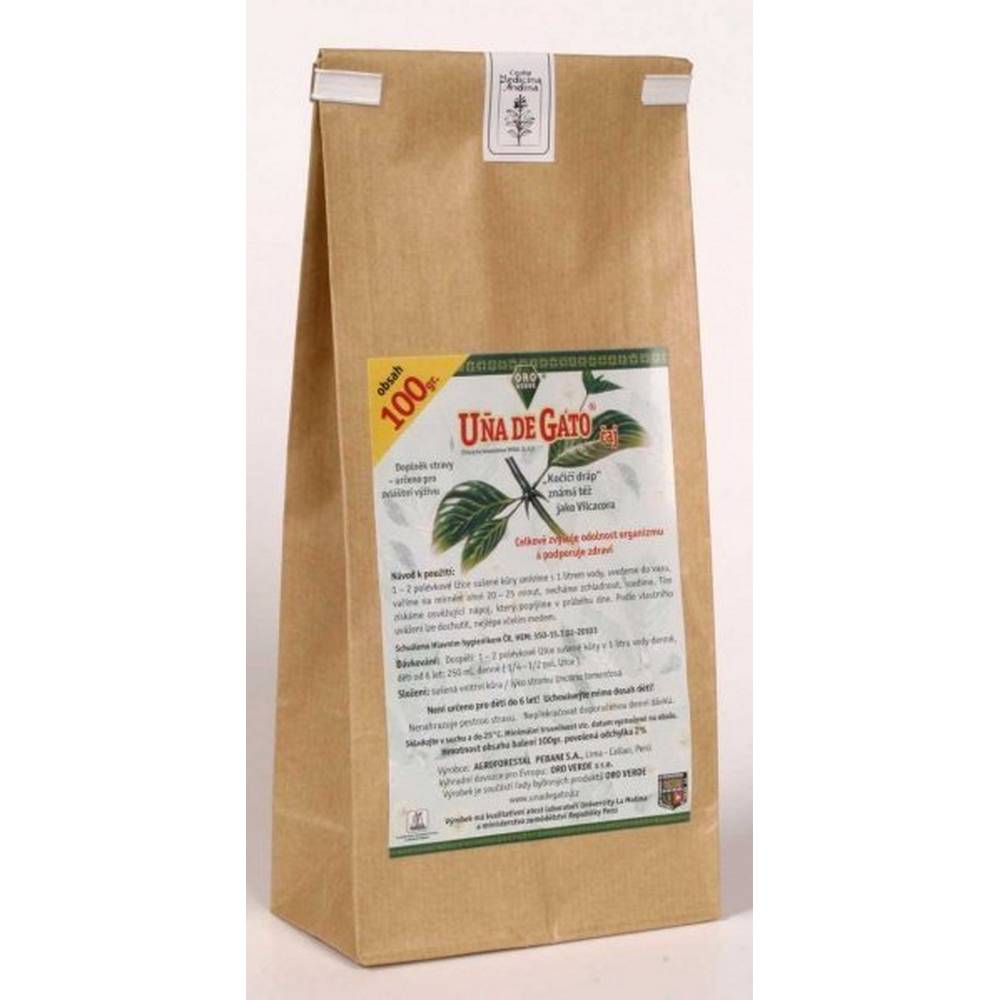 vilcacora tea una de gato cats claw 100g Vilcacora is a well-known South American herb that supports immunity.