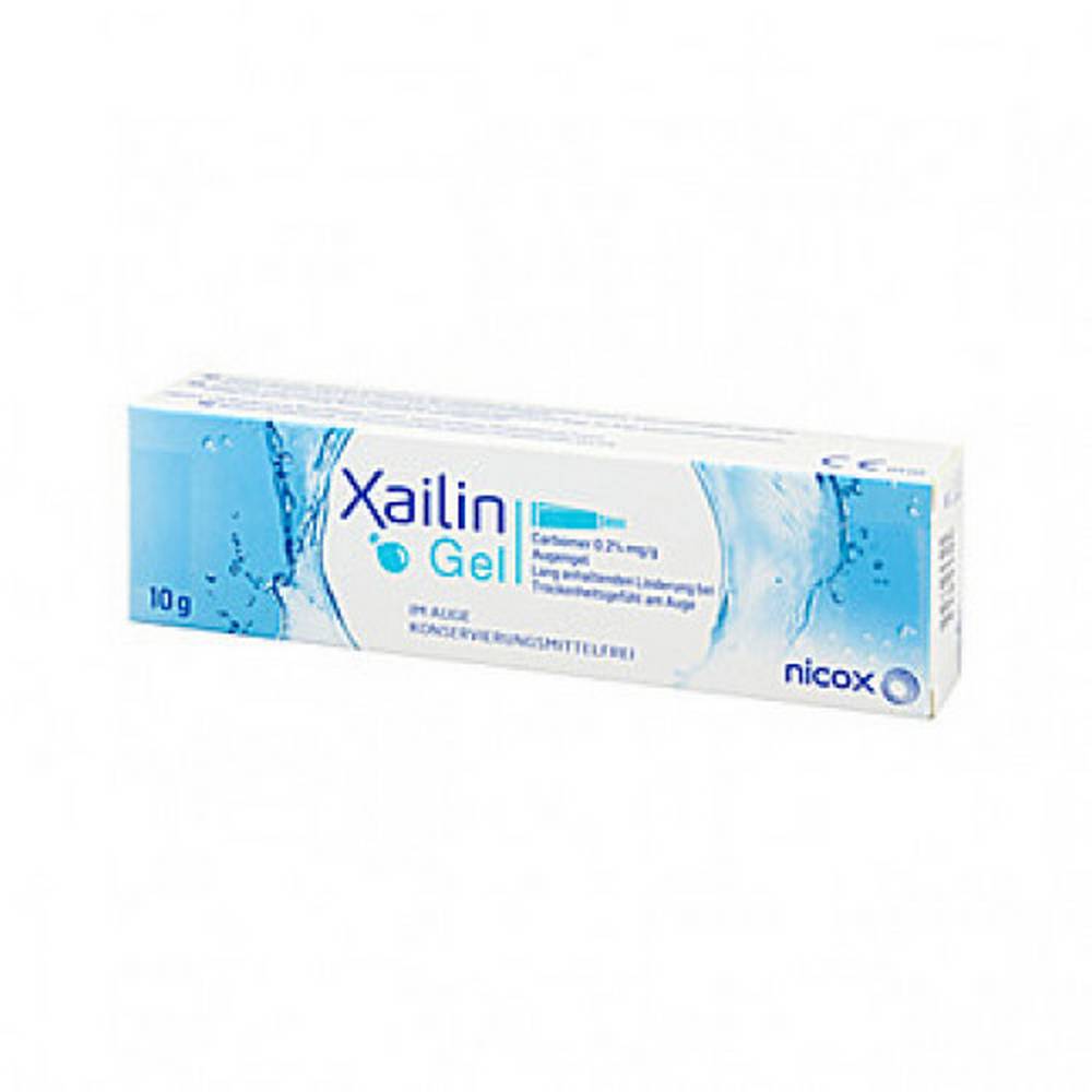 xailin gel eye gel 10 g Long-lasting relief from dryness feeling on the eye