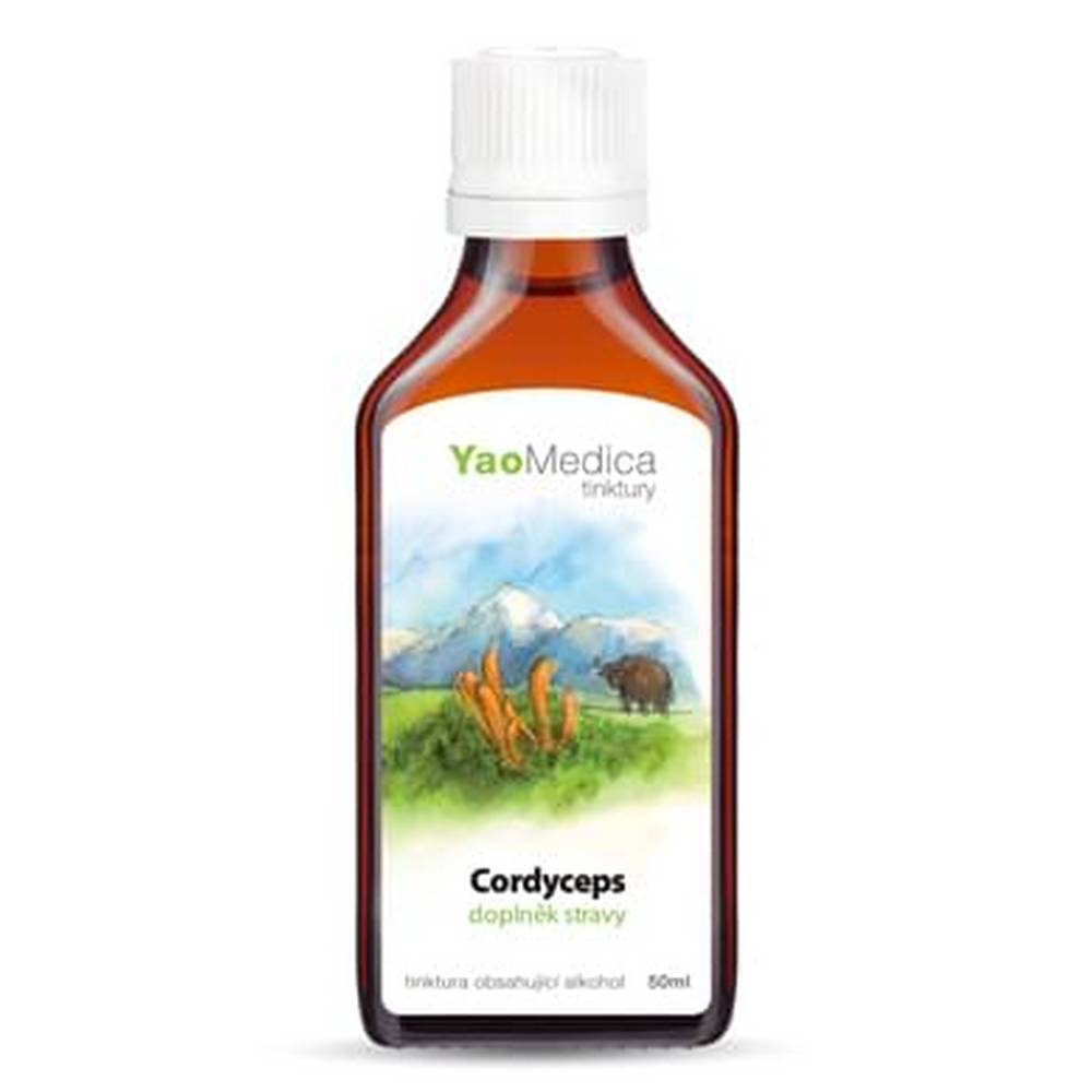 yaomedica cordyceps 50 ml The basis of the tincture are Chinese mushrooms.