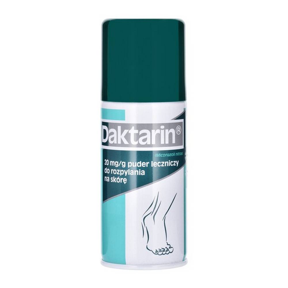 Daktarin, 20 mg / g, medicinal powder in aerosol, 100 g Pharmacyapozona