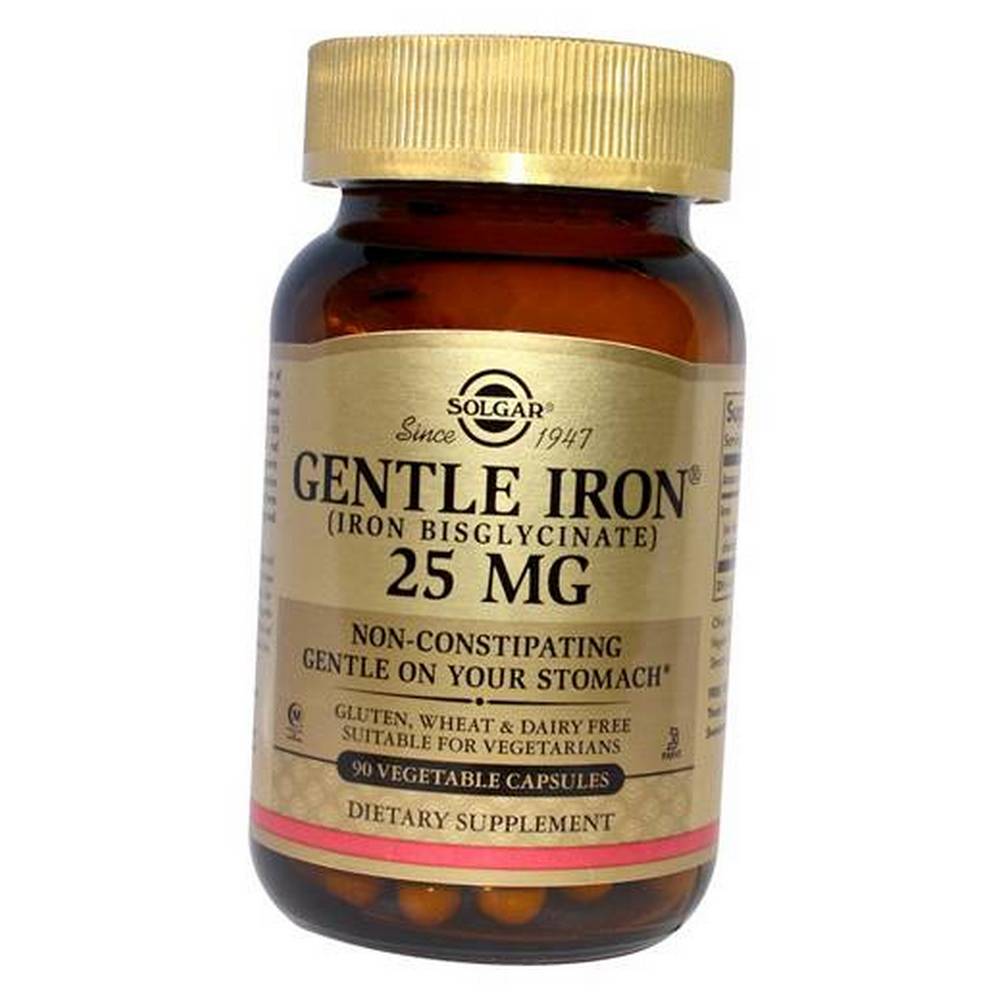 solgar solgar zelazo gentle iron 25 mg 180 kaps Specificity will help you fight fatigue, prevent apathy, and support your immune system.