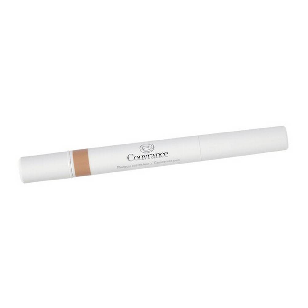 avene eau thermale couvrance concealer in a brush beige shade 17 ml Concealer in a brush, beige shade - effectively camouflages all skin imperfections. It is characterized by high resistance to abrasion, sweat and washing. Available in a beige shade suitable for fair skin