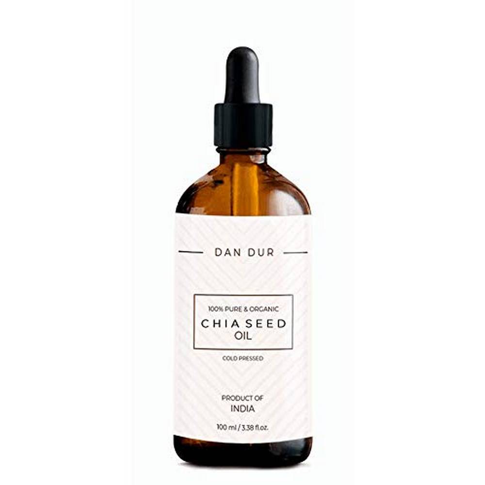 dan dur chia seed oil for skin care virgin cold pressed unrefined pure natural 100 ml Ingredients Omega 3, Minerals