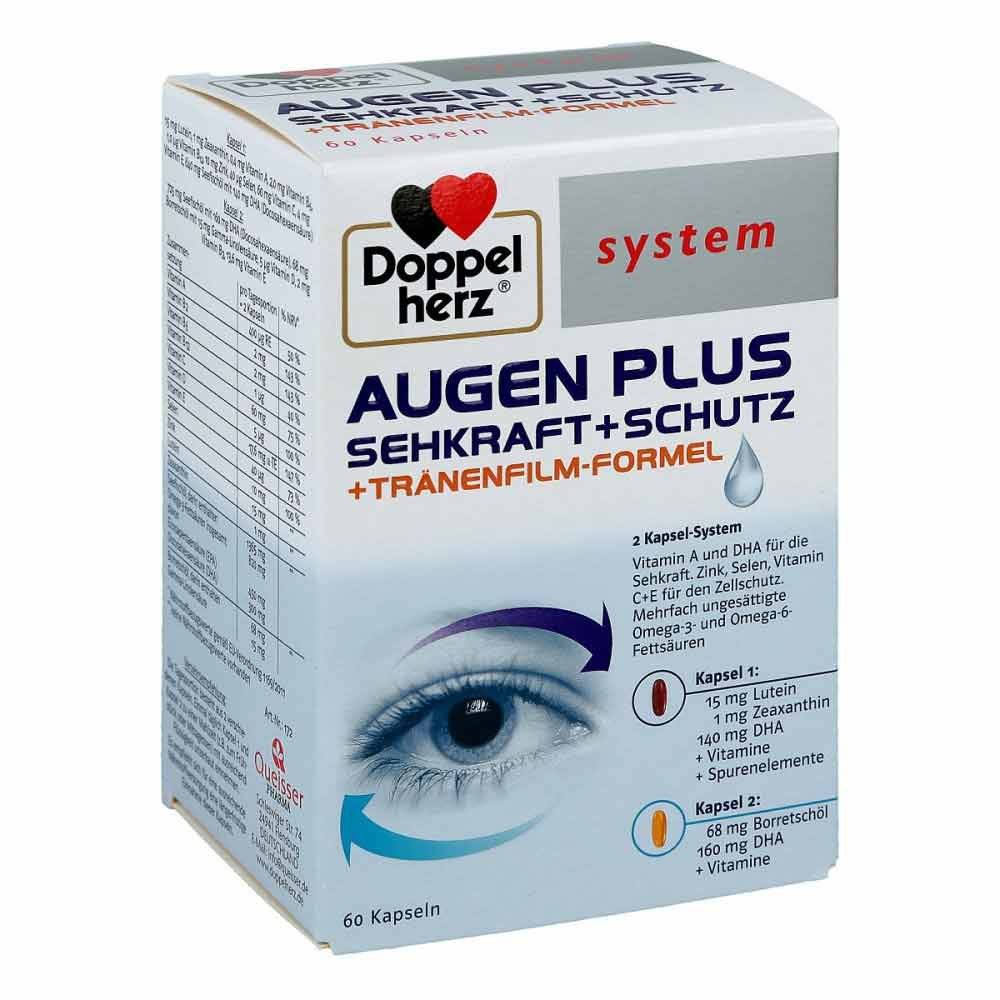 Double heart eyes plus eyesight + protection system, 60 – Pharmacyapozona
