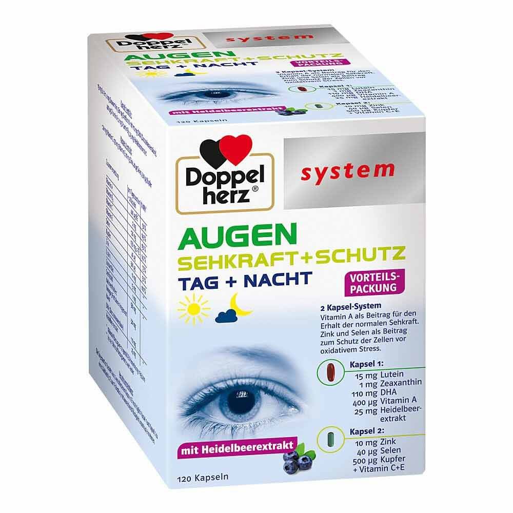 Double heart eyes vision + protection system capsules, 120 ...