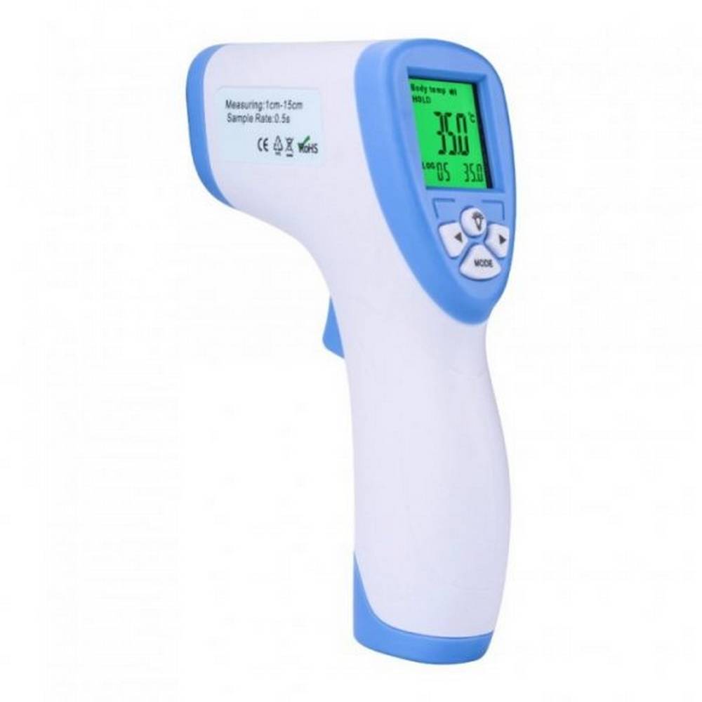 dzl dhh a01 Thermometer using infrared radiation, for non-contact measurement of the temperature of the human body and surfaces in the environment. Audible and visual warning at elevated temperature (value can be set for warning). Measurable temperature range from 0 to 100 C °, adjustable between C ° and F °.
