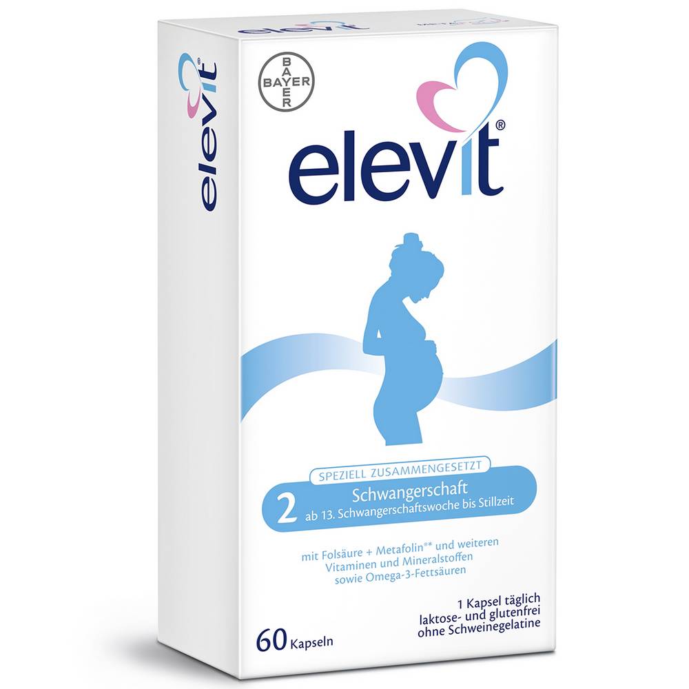 elevit 2 60 Supports fetal development
