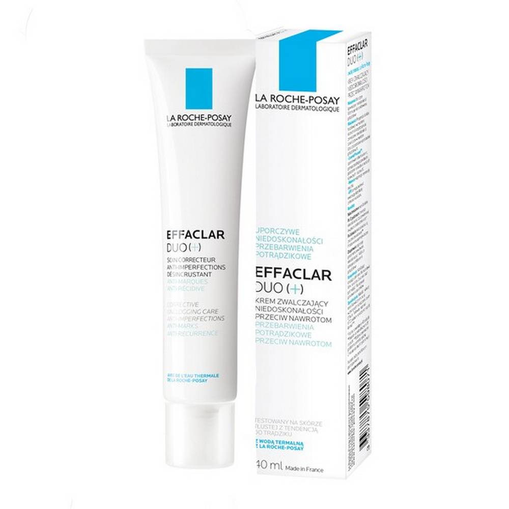 La Roche-Posay Duo (+), combating imperfections, clogged acne discoloration, 40 – Pharmacyapozona