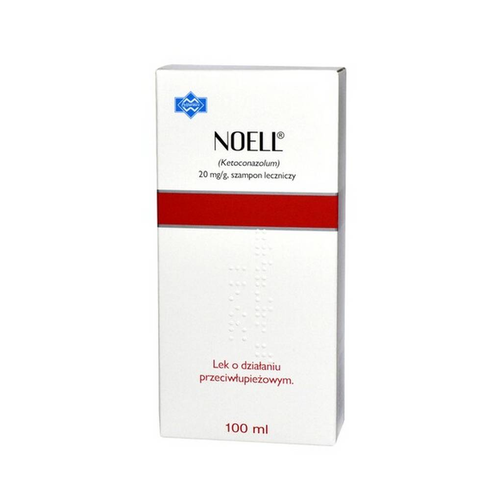 noell 20 mg g medicated shampoo 100 ml Noell is a medicated shampoo, it is an antifungal drug for topical application to the skin.