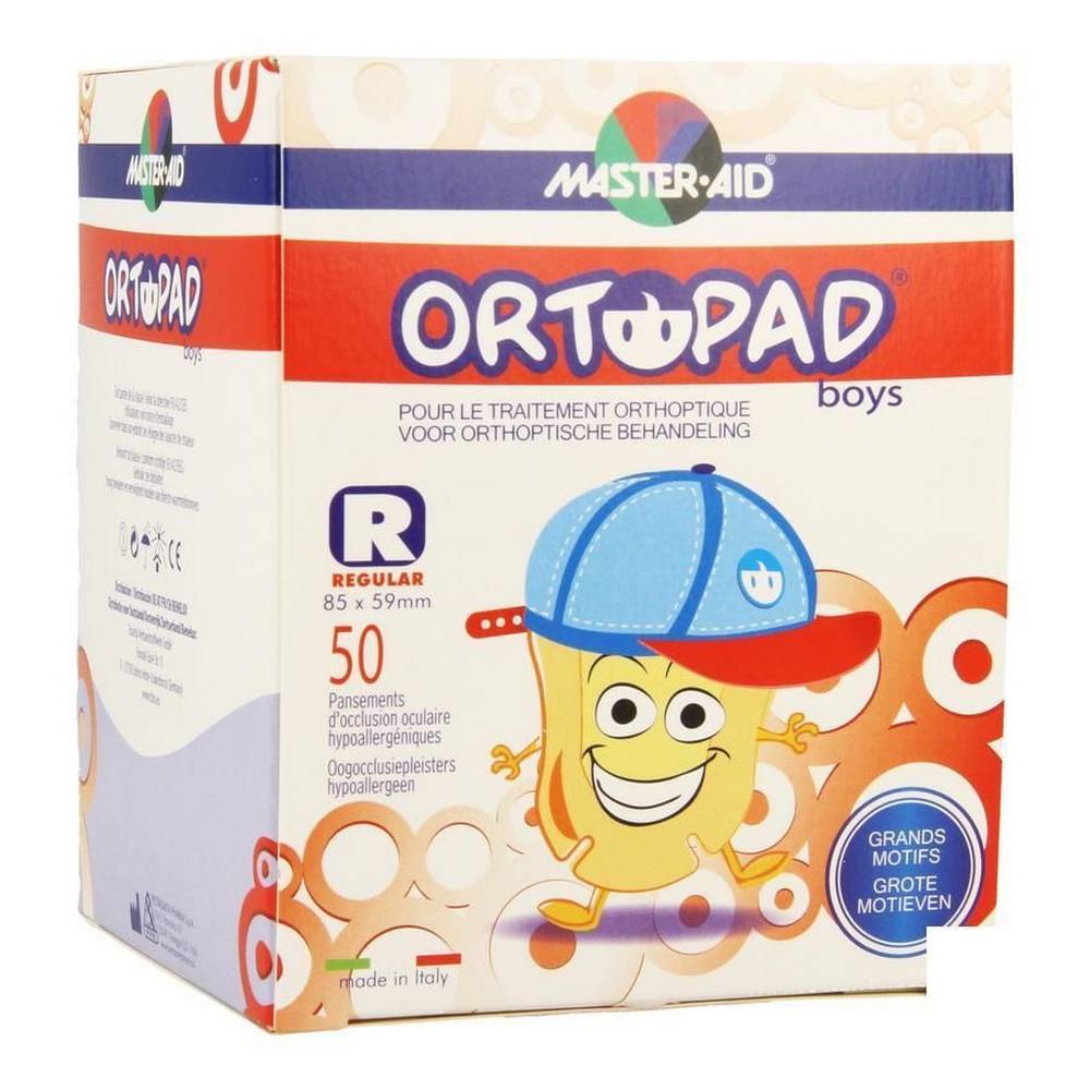 ortopad 50 Патчи для косоглазия и повязки на глаза для детей