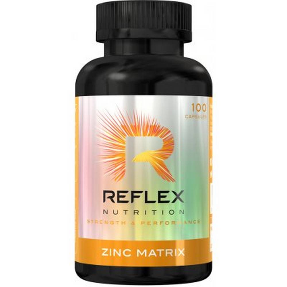 reflex nutrition zinc matrix 100 Это уникальное синергетическое сочетание минералов, связанных в выбранных формах в хелатах с аминокислотами и органическими кислотами.