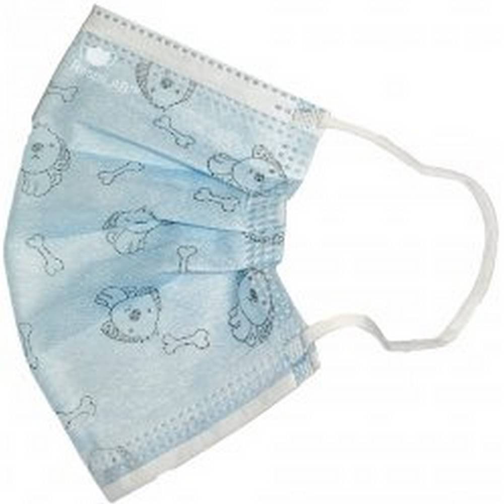 respilab childrens veils of the blue dog type Hygienically packed in resealable packs of 10. With proper CE marking and Czech instructions in accordance with the standard