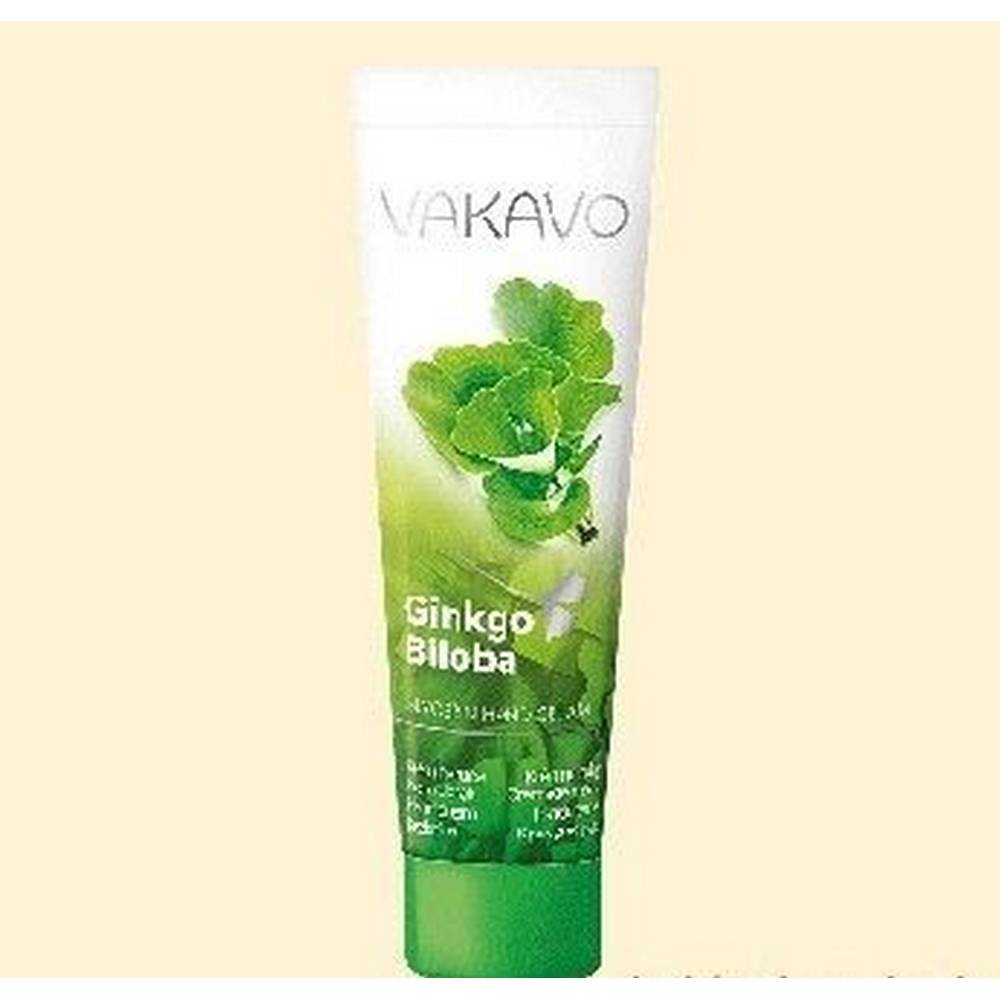 vacavo ginkgo biloba 100 ml Working protective hand cream containing glycerin and ginkgo biloba extract.