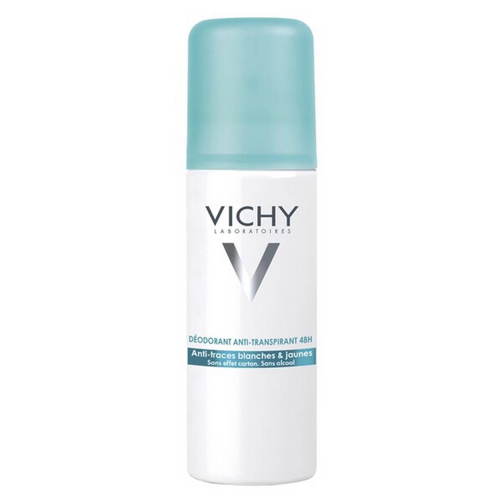 Vichy, antiperspirant spray 48h, antimarks on clothes, 125 ml