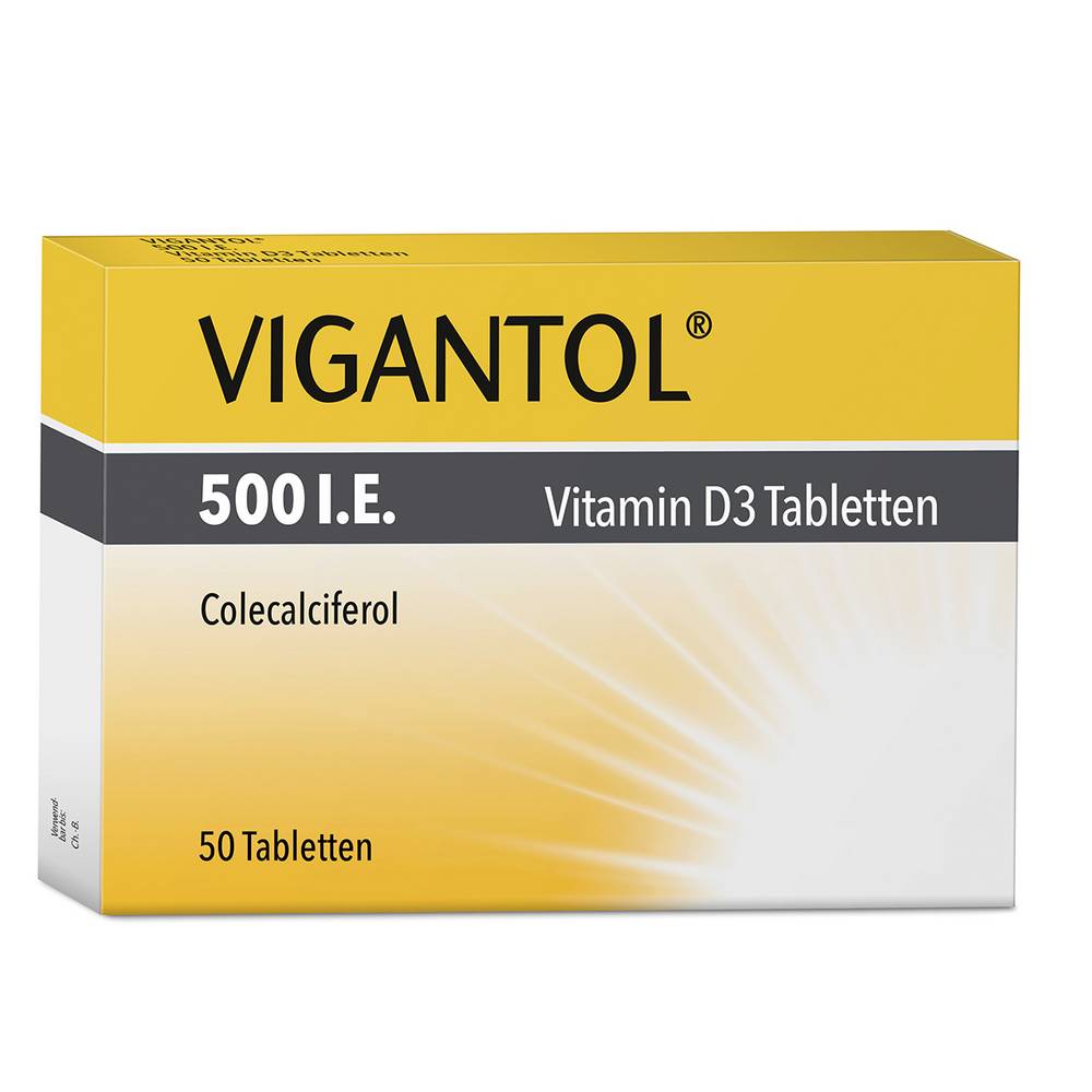vigantol ® 500 ie 50 For the prevention of rickets and osteomalacia