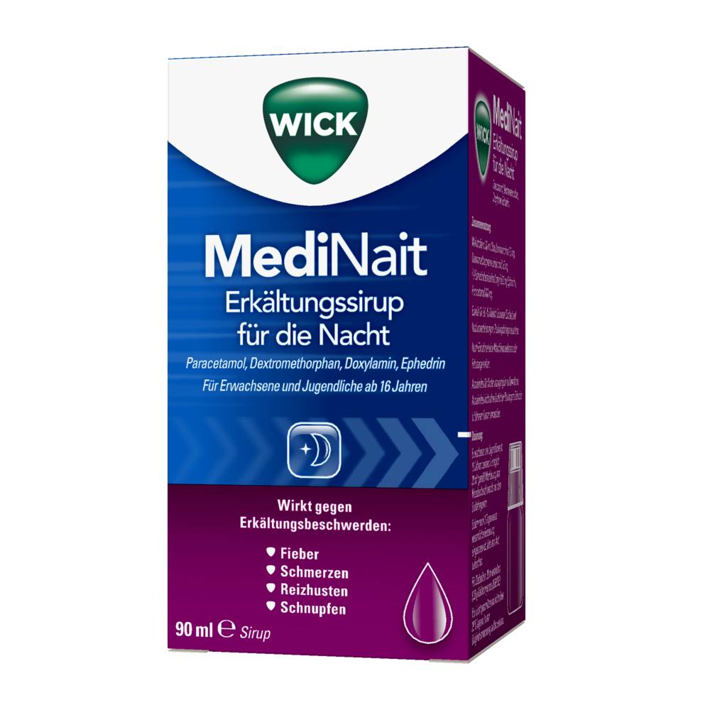 wick medinait 90 ml Helps with complaints such as the urge to sneeze and nasal congestion