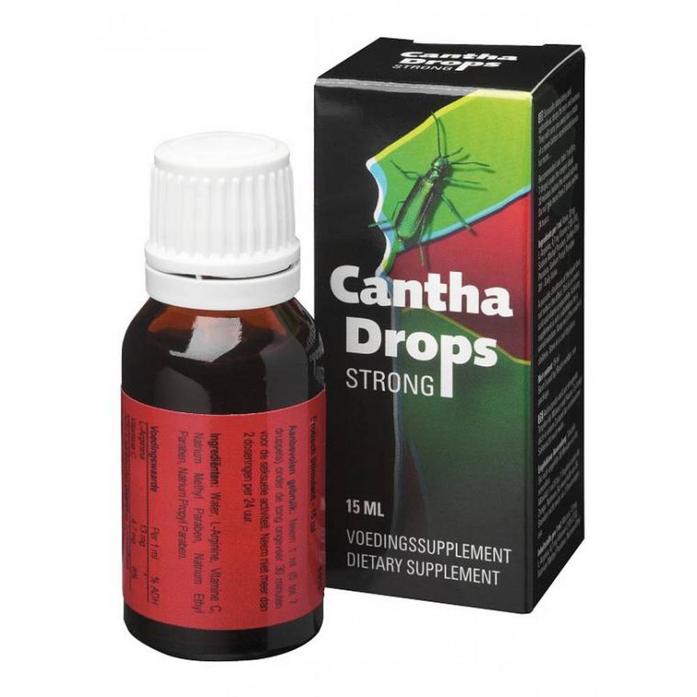 cantha 15 Cantha Drops Strong 15ml is a means to stimulate and support the act of love for both men and women.