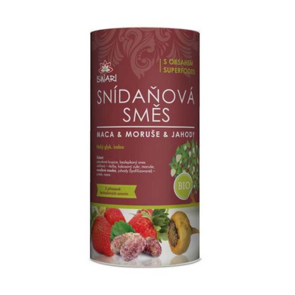 iswari bio raw breakfast mix maca mulberry strawberry 800g Связь со здоровьем Перуанская мака - суперпродукт, пища для мозга, адоптоген, поддерживает ось MTM