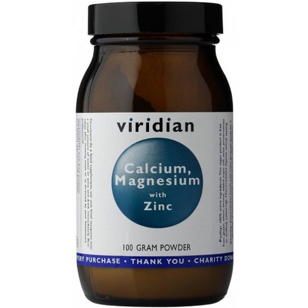 viridian calcium magnesium with zinc 100 Спортивное питание