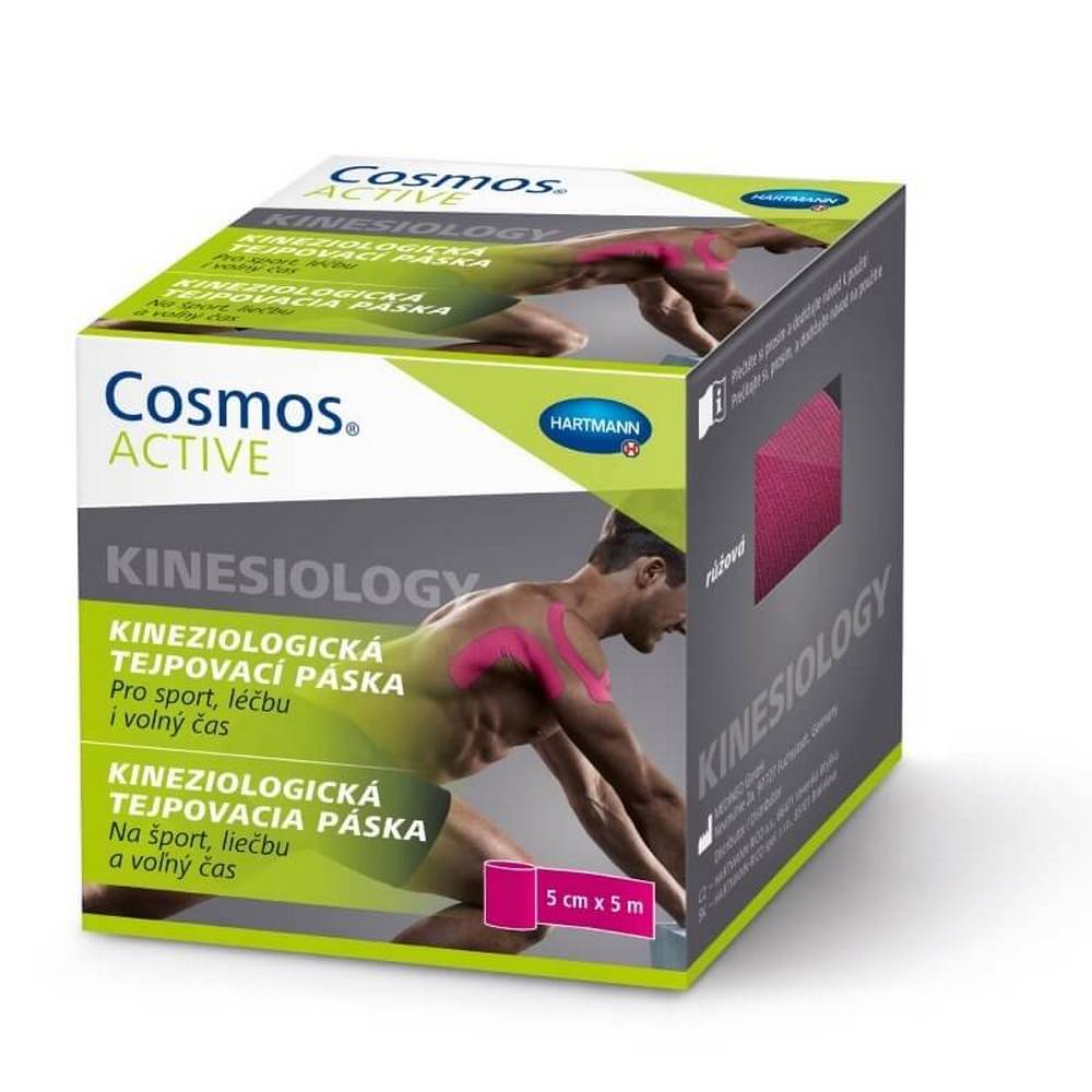 ruban kinesiologique cosmos active rose 5 cm x 5 m Охлаждающие повязки